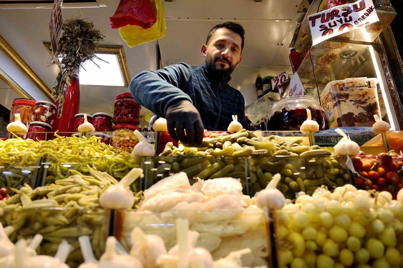 Sonbaharın gelmesiyle sofralardaki salatanın