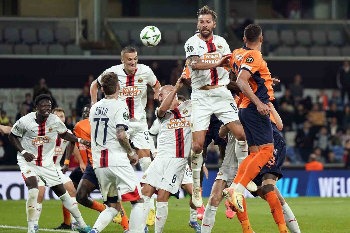 UEFA Konferans Ligi: Başakşehir: 1 – Rapid Wien: 2 (Maç sonucu)