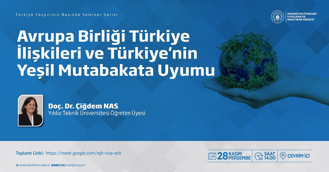 Bandırma Onyedi Eylül Üniversitesi’nde(BANÜ)