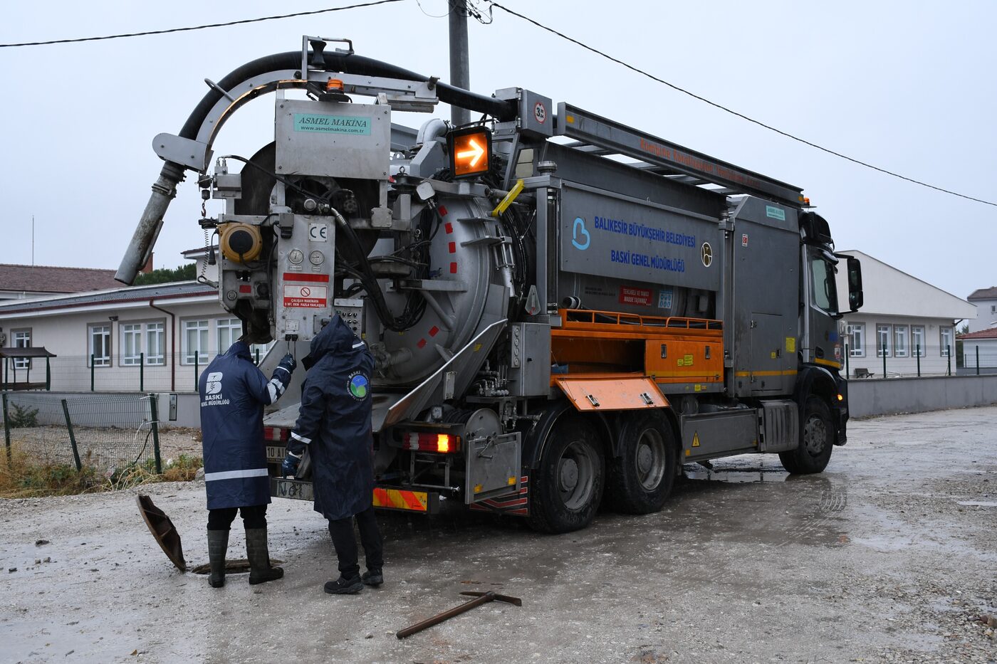 Balıkesir’de yaşanan kuvvetli sağanak