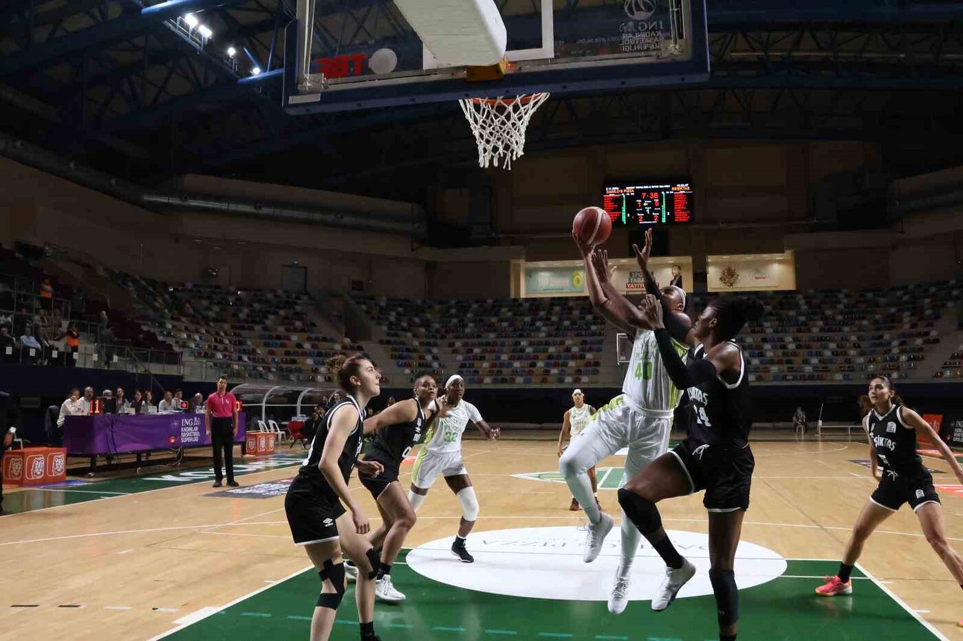 Kadınlar Basketbol Süper Ligi: Danilos Pizza: 83 – Beşiktaş: 75