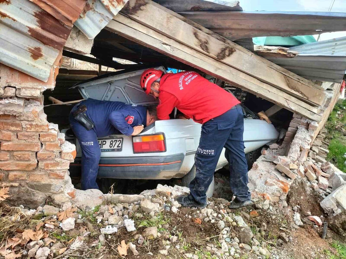 Balıkesir’in Havran ilçesinde kontrolden