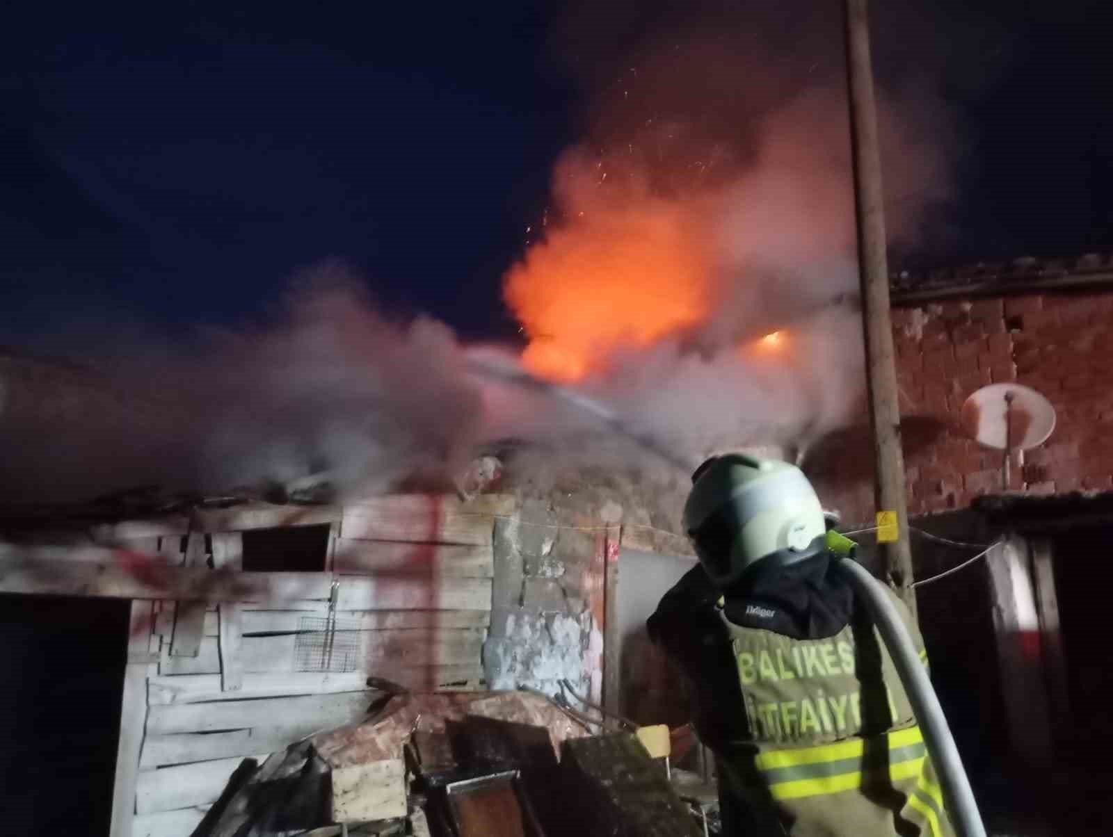 Balıkesir’in Savaştepe ilçesinde meydana