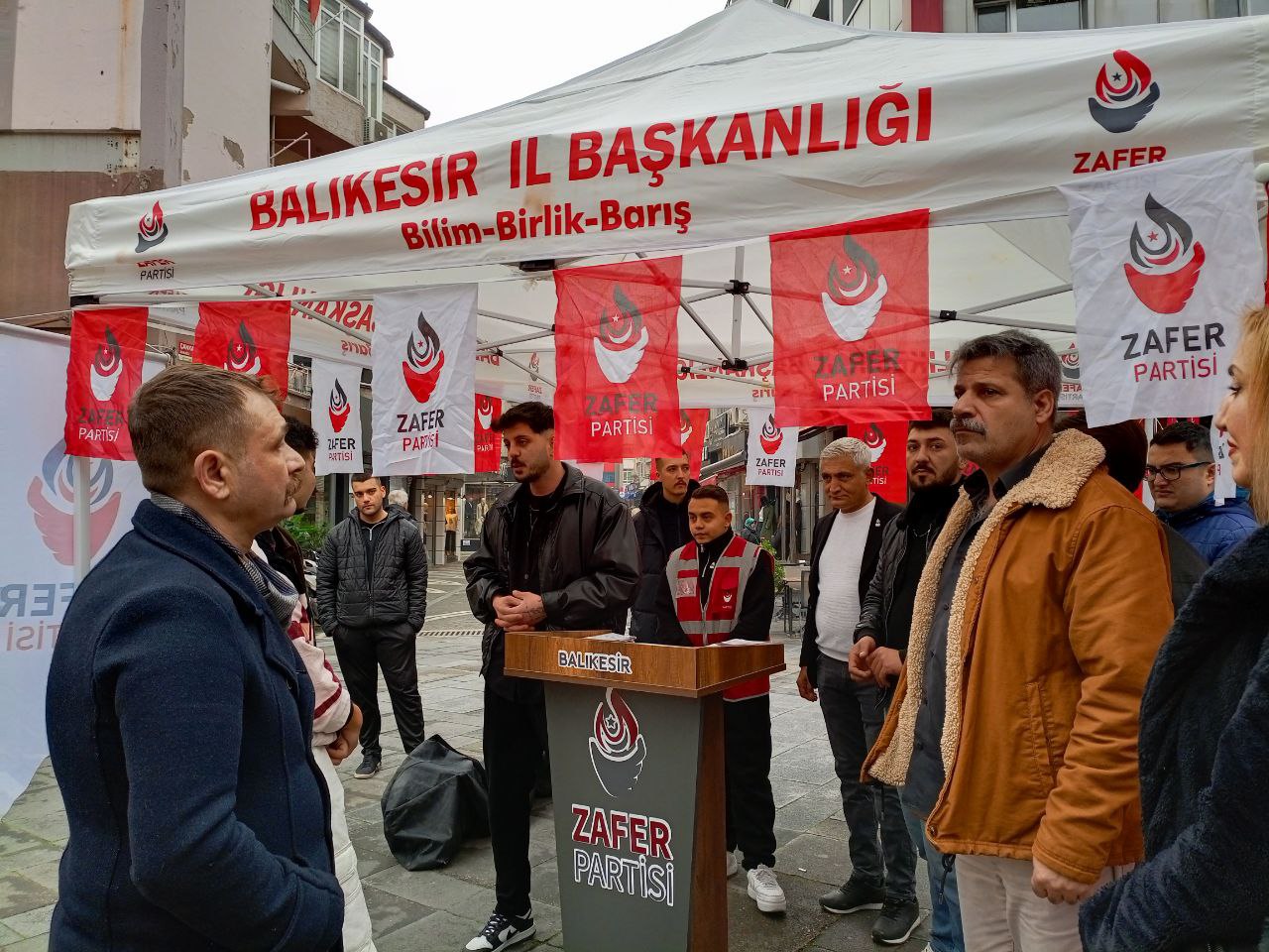 Zafer Partisi Balıkesir İl Başkanı Erhan Ötegen olağan aylık il