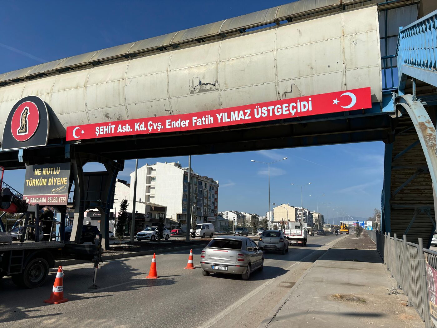 Bandırma Belediyesi, şehit Astsubay Kıdemli Çavuş Ender Fatih Yılmaz’ın isminin