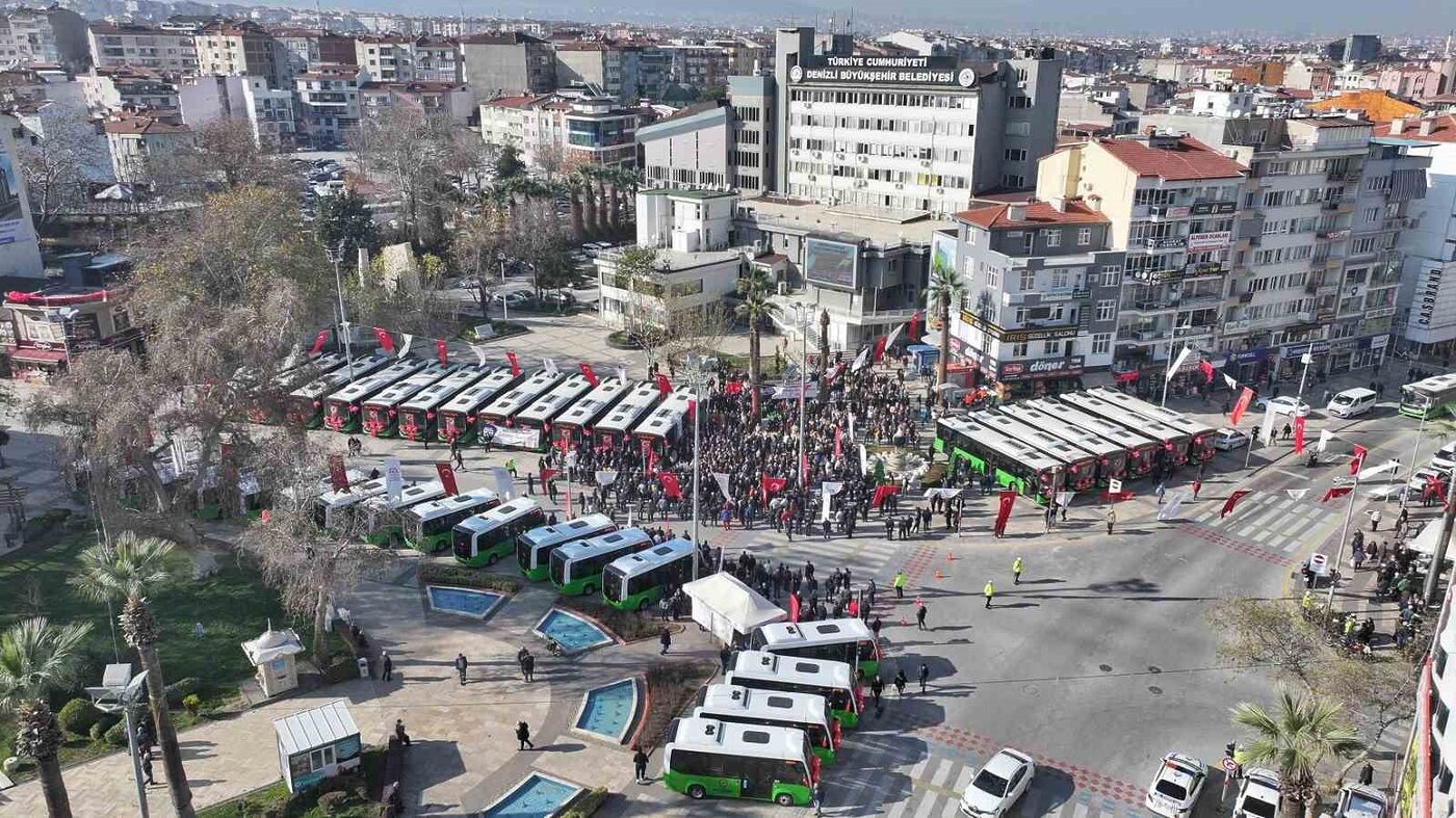 Denizli Büyükşehir Belediyesi, şehir içi toplu ulaşımı daha güvenli ve