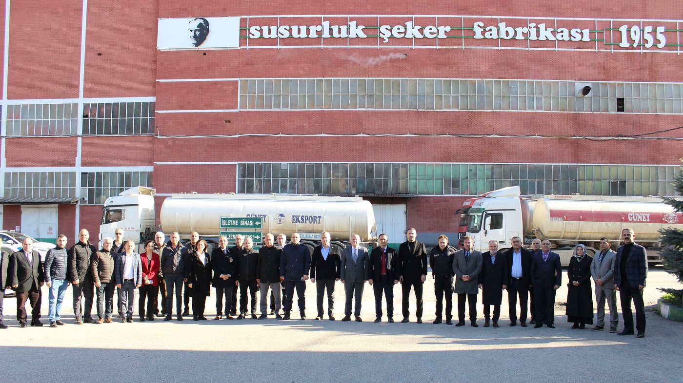 Susurluk'ta Şeker Fabrikası kapanış programı gerçekleştirildi.