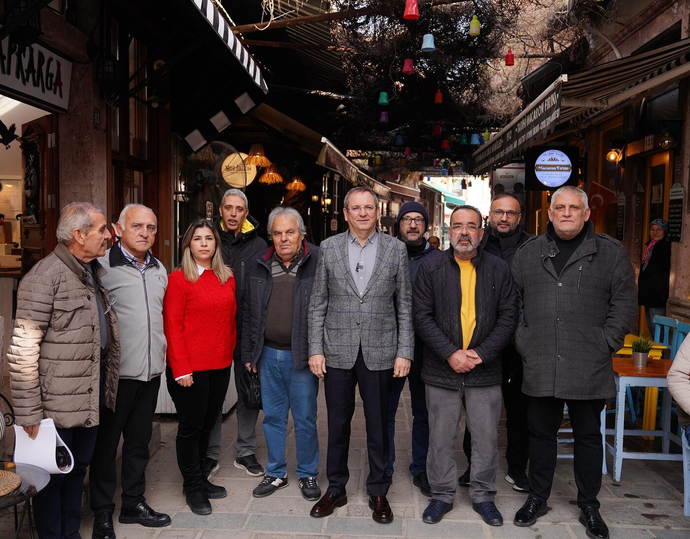 Ayvalık Belediye Başkanı Mesut Ergin, yeni yılın ilk mesai gününde