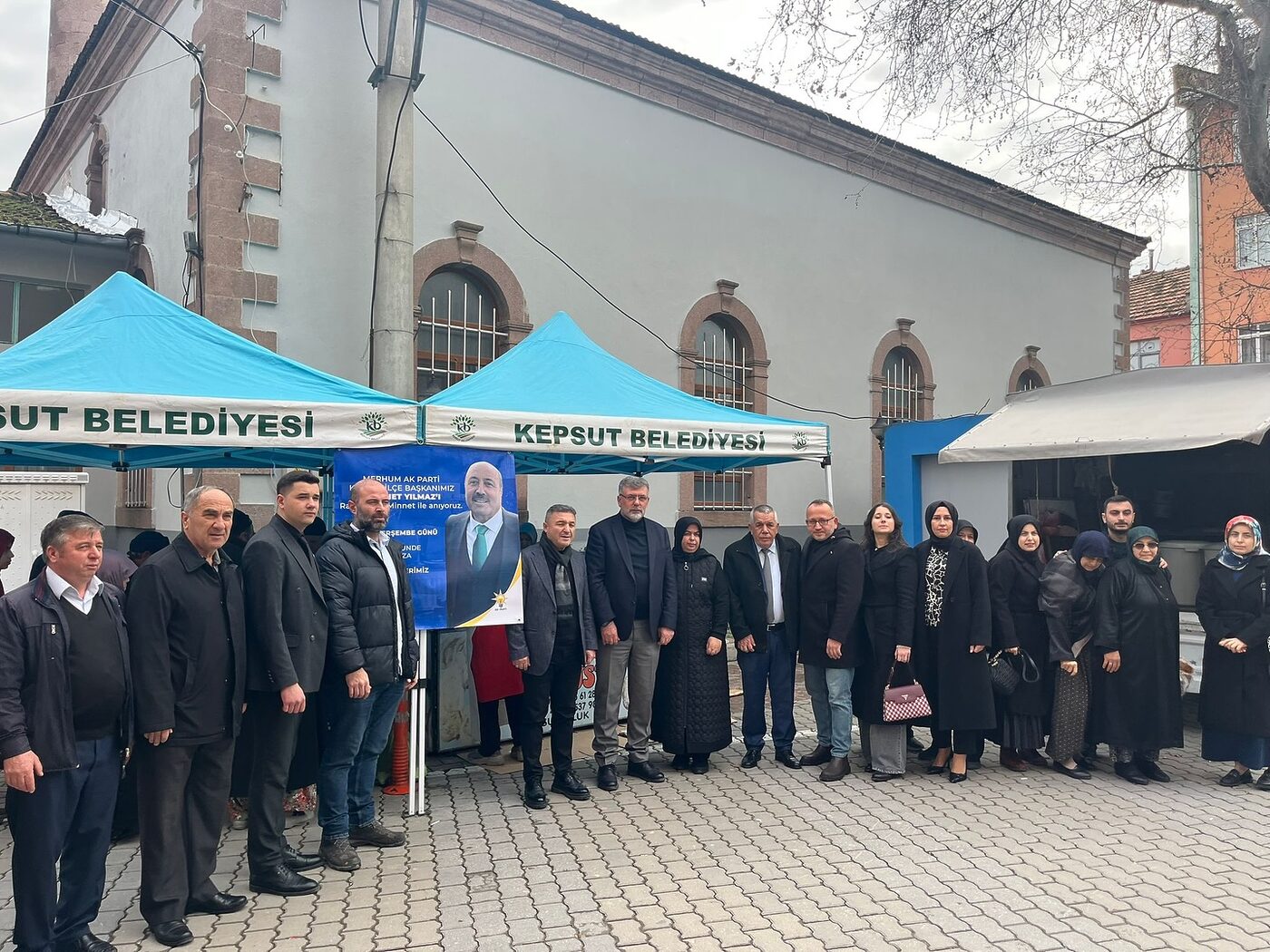 Kepsut'ta önceki dönem AK Parti İlçe Başkanı Mehmet Yılmaz için