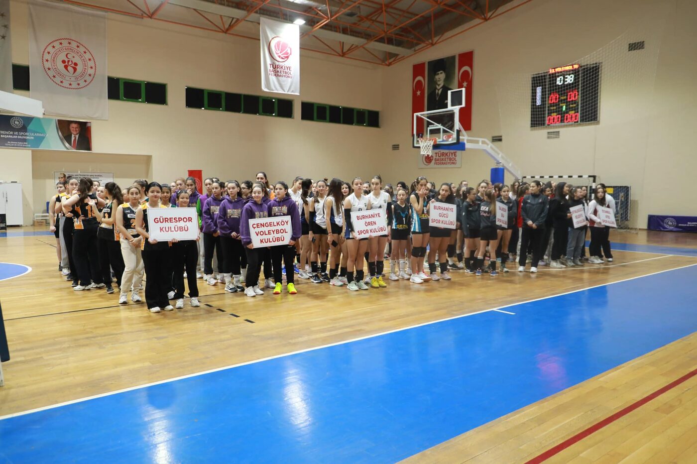 3. Burhaniye Belediye Başkanlığı Midi ve Yıldız Kızlar Voleybol Turnuvası'nın