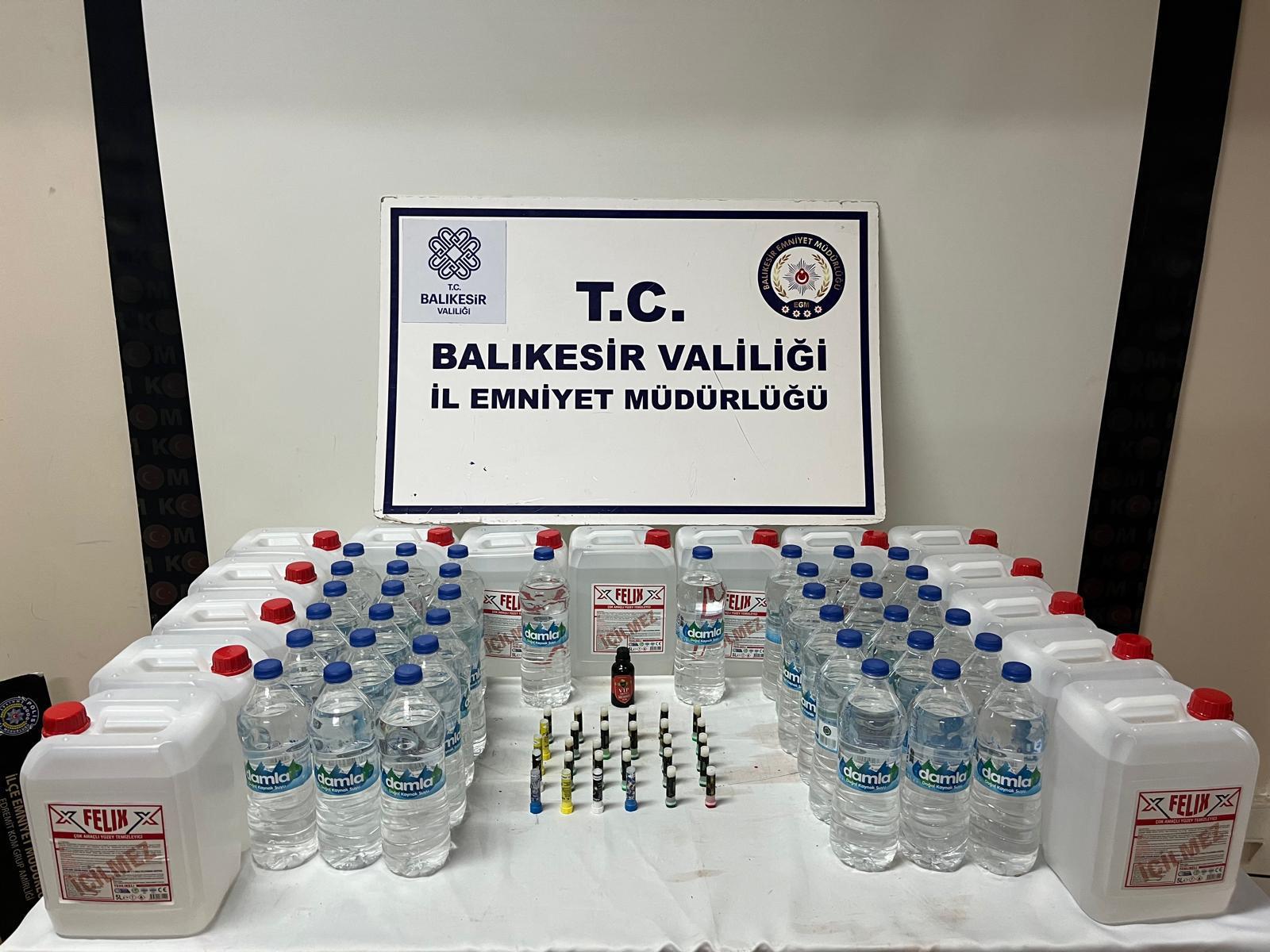 Balıkesir İl Emniyet Müdürlüğü Edremit KOM Şube Müdürlüğü ekiplerinin Edremit