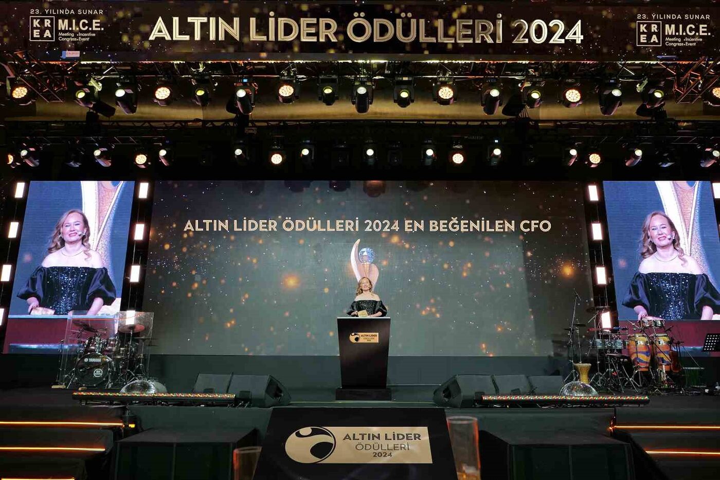 Altın Lider Ödülleri CFO gala gecesinde, finans sektörünün en beğenilen