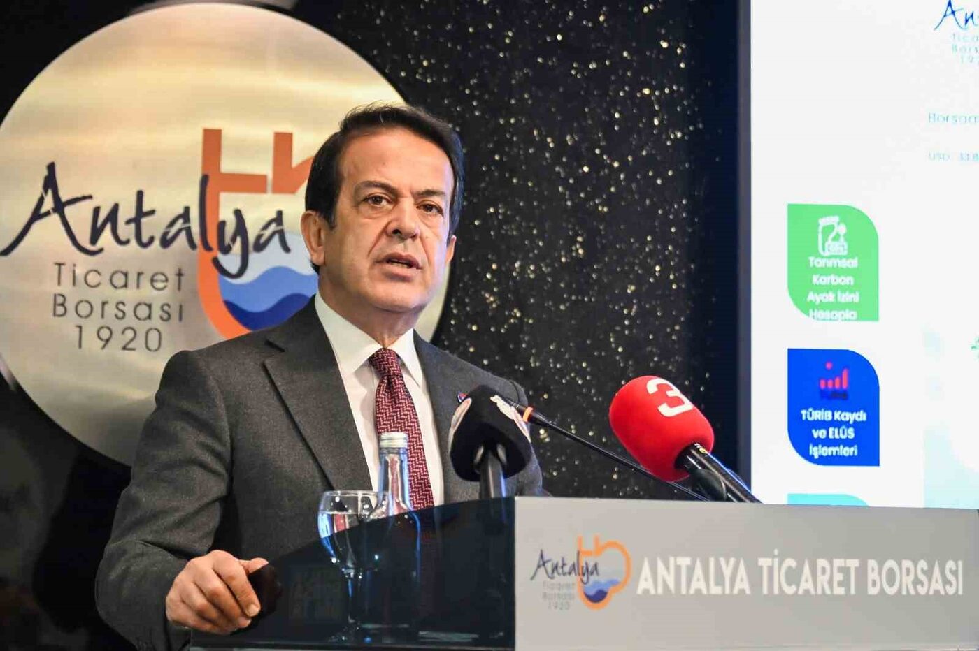 Antalya Ticaret Borsası (ATB) Yönetim Kurulu Başkanı Ali Çandır, 2024