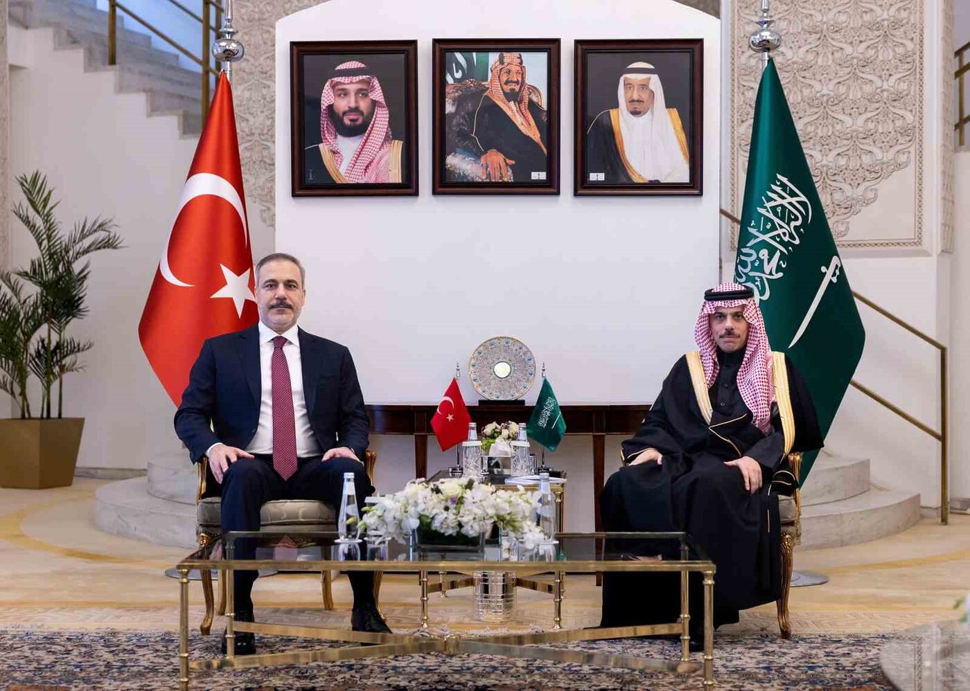 Dışişleri Bakanı Hakan Fidan, Riyad’da Suudi Arabistanlı mevkidaşı Faysal bin