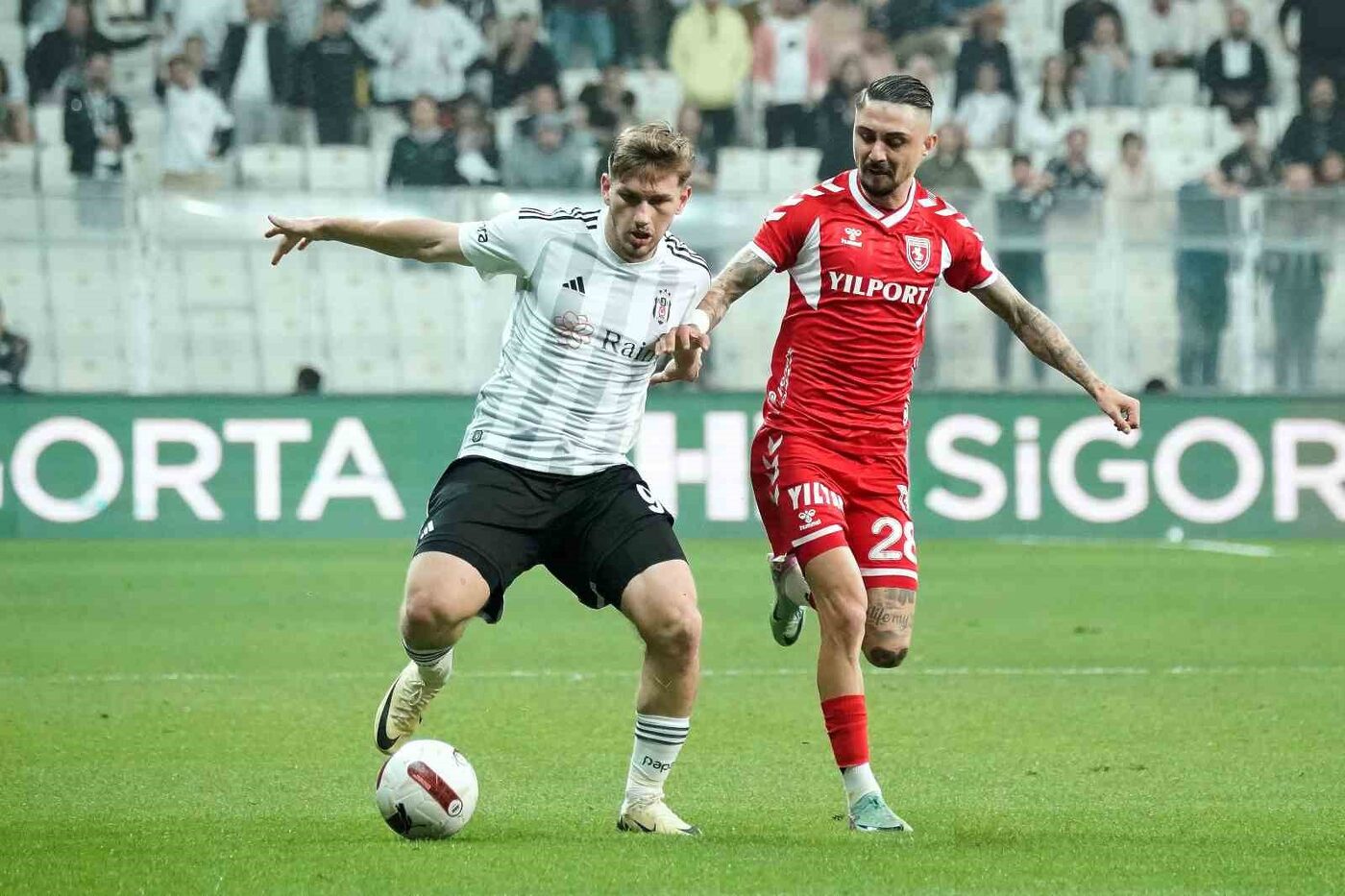 Beşiktaş, Trendyol Süper Lig’in 20. haftasında yarın evinde karşılaşacağı Samsunspor