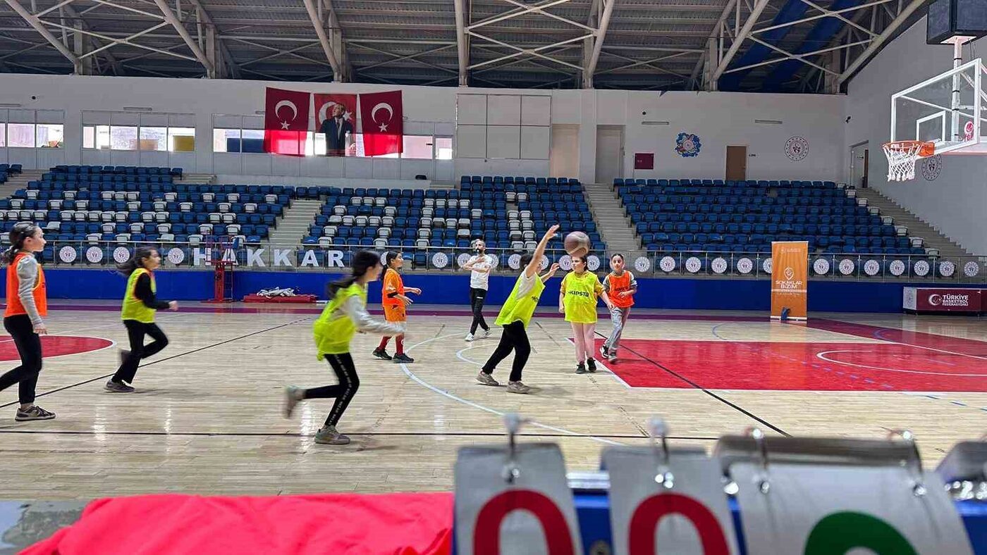 Hakkari Gençlik Spor ve İl Müdürlüğü bünyesinde “Sokaklar Bizim 3×3