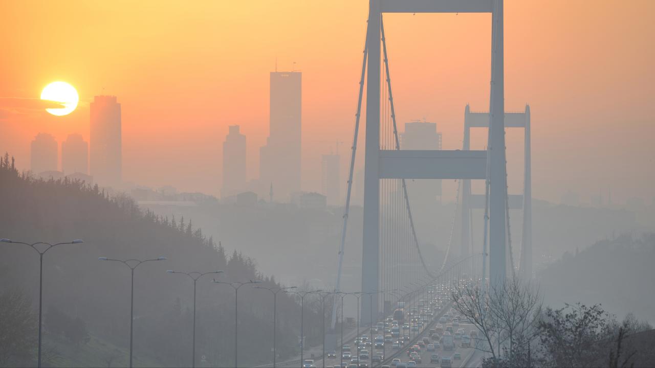 İstanbul'da hava kirliliği en yüksek Göztepe'de kaydedilirken, en düşük kirlilik