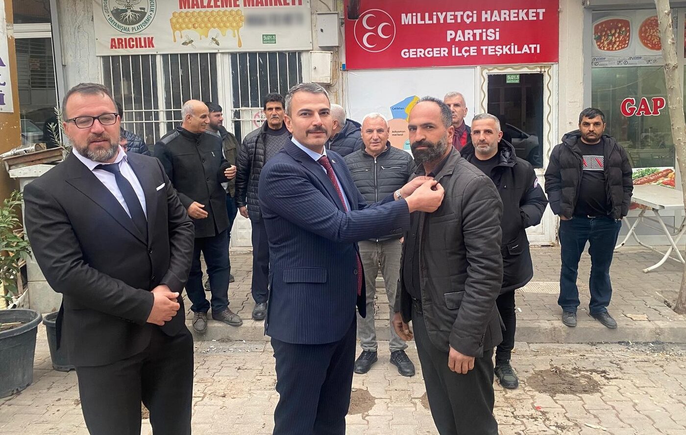 İyi Parti Adıyaman Gerger İlçe Teşkilatı, partilerinden istifa ederek Milliyetçi