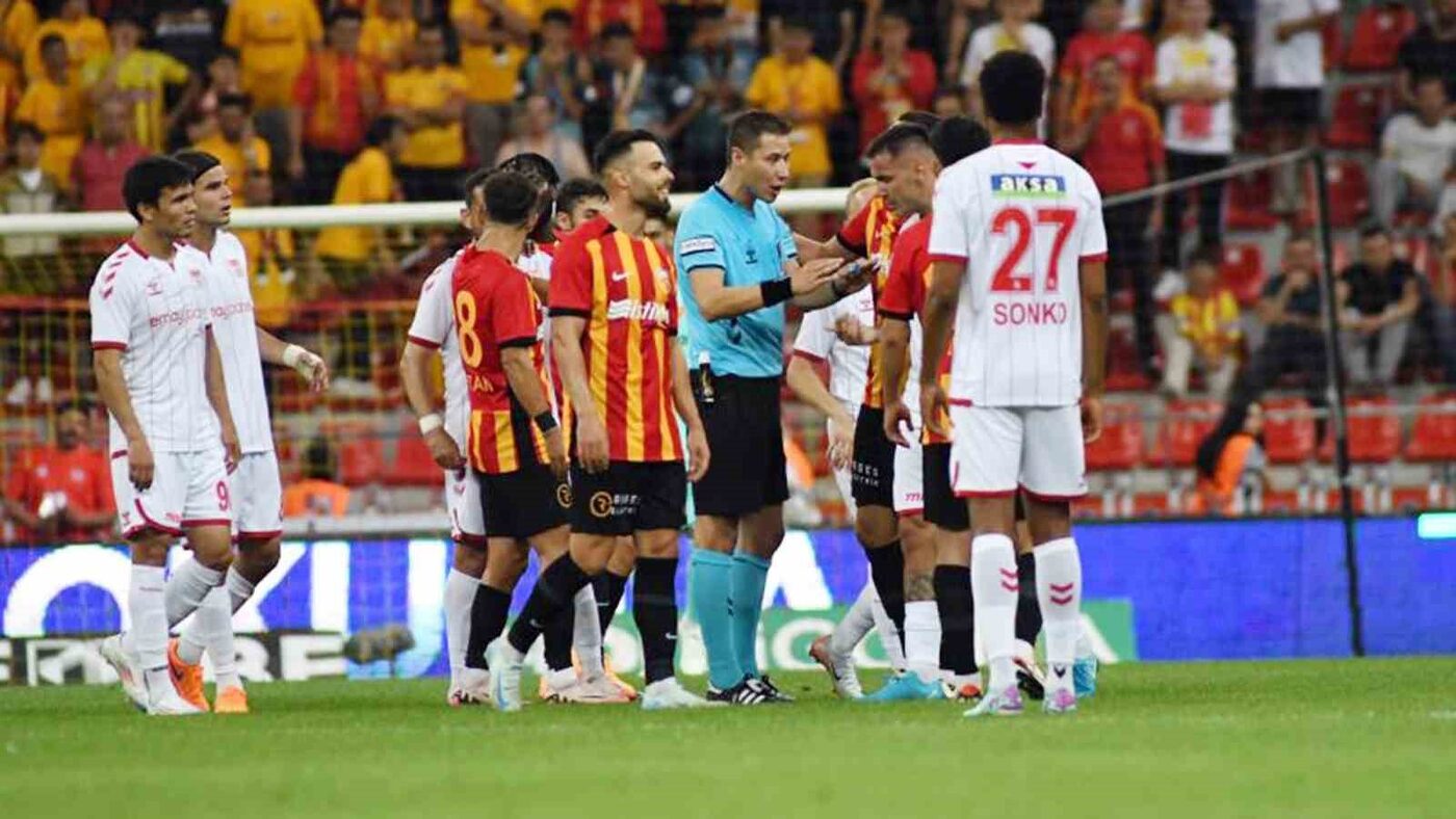 Kayserispor, 2024-2025 sezonunun ilk yarısında Profesyonel Futbol Disiplin Kurulu’ndan 7