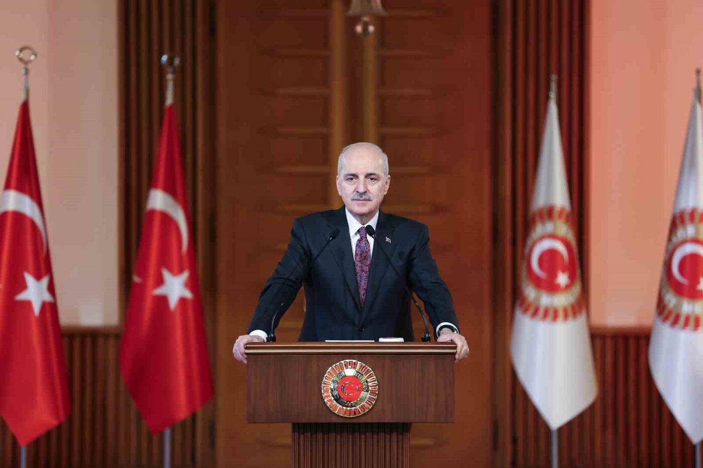 Türkiye Büyük Millet Meclisi (TBMM) Başkanı Numan Kurtulmuş, “Terörden arındırılmış