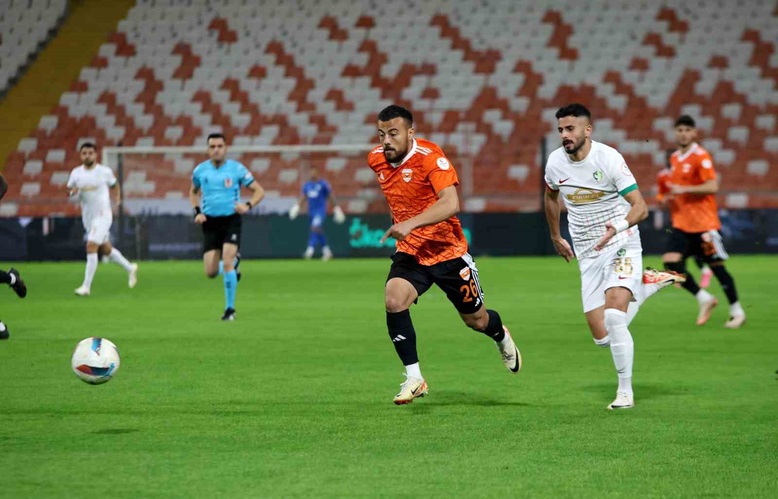 Trendyol 1. Lig’in 18. haftasında Adanaspor konuk ettiği Amed Sportif