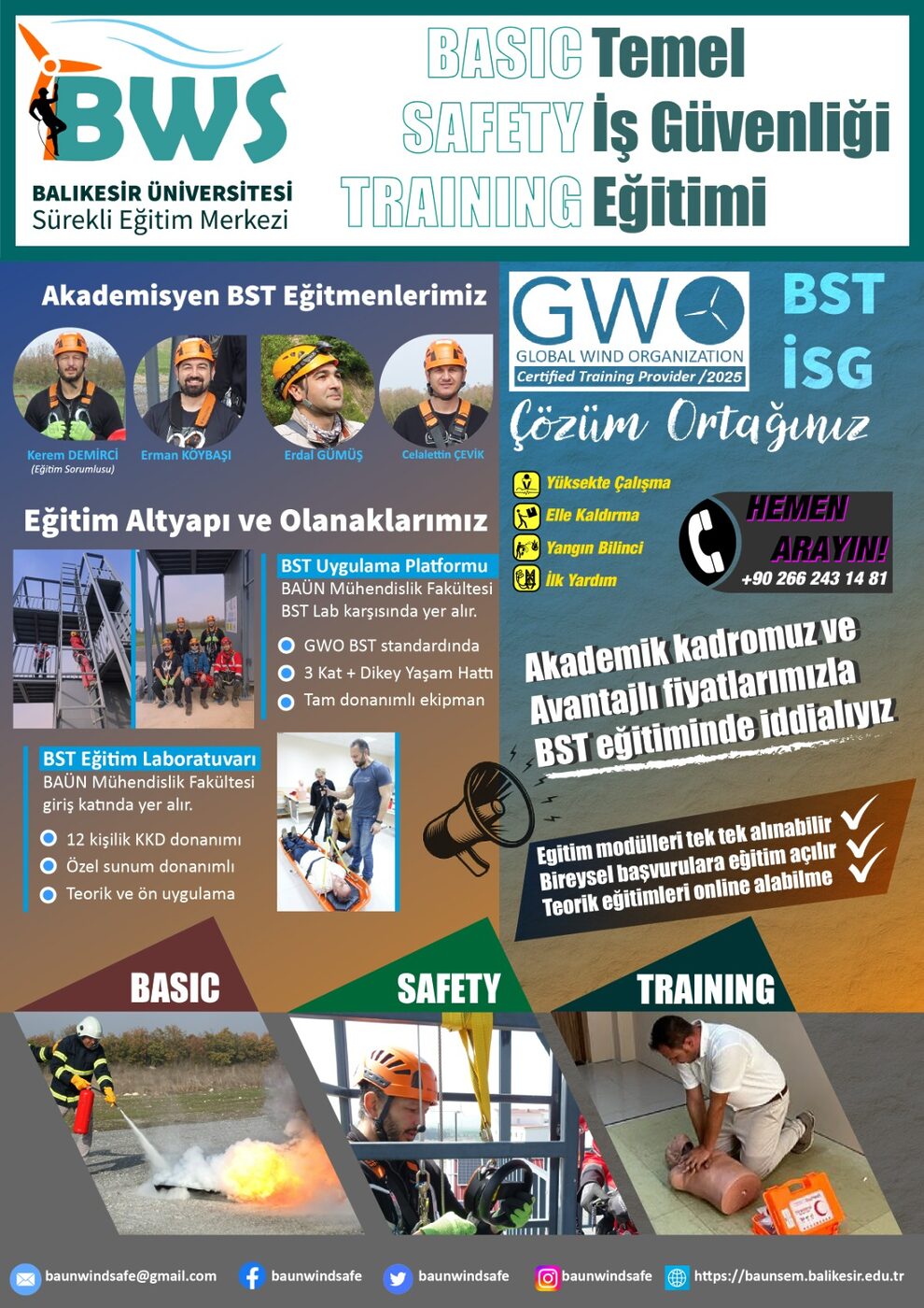 Balıkesir Üniversitesi Sürekli Eğitim Uygulama ve Araştırma Merkezi bünyesinde, Global