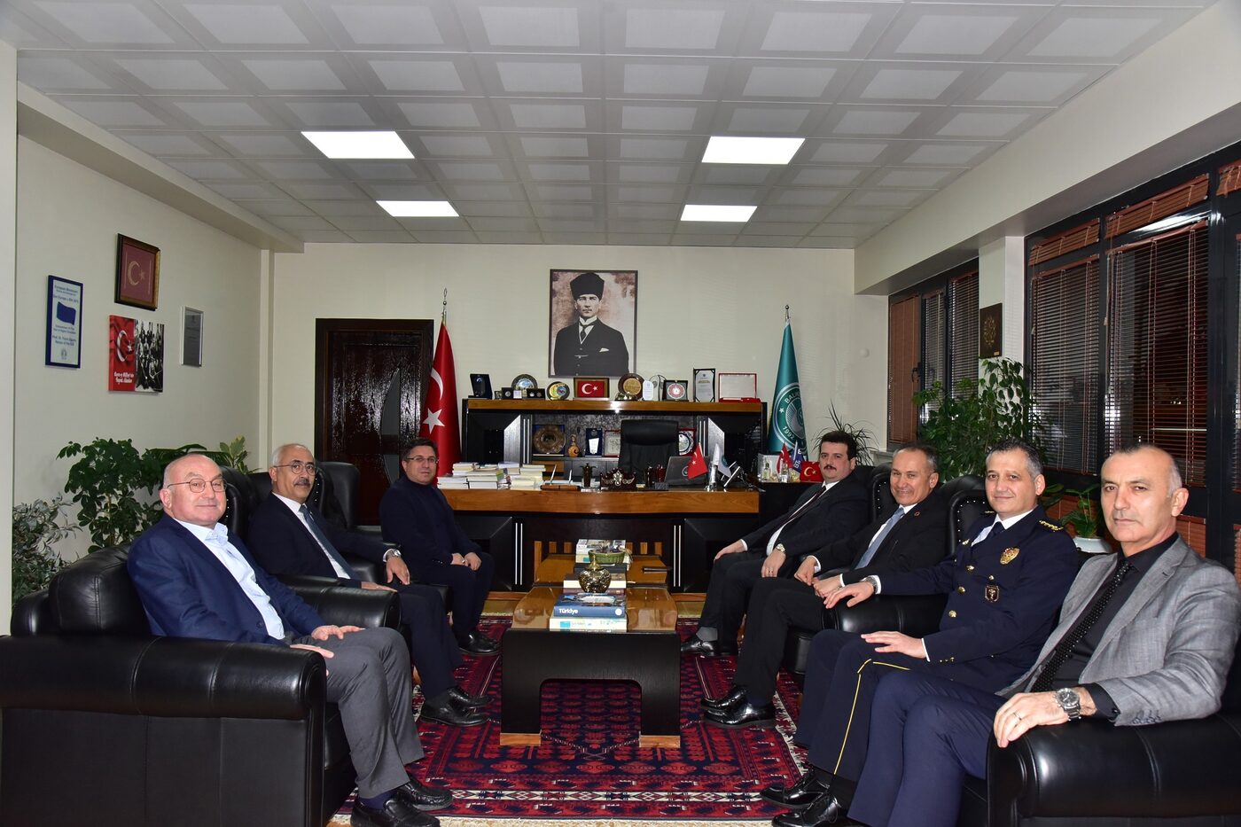 Balıkesir Üniversitesi ev sahipliğinde düzenlenen Polis Bandosu Konseri için Balıkesir’de