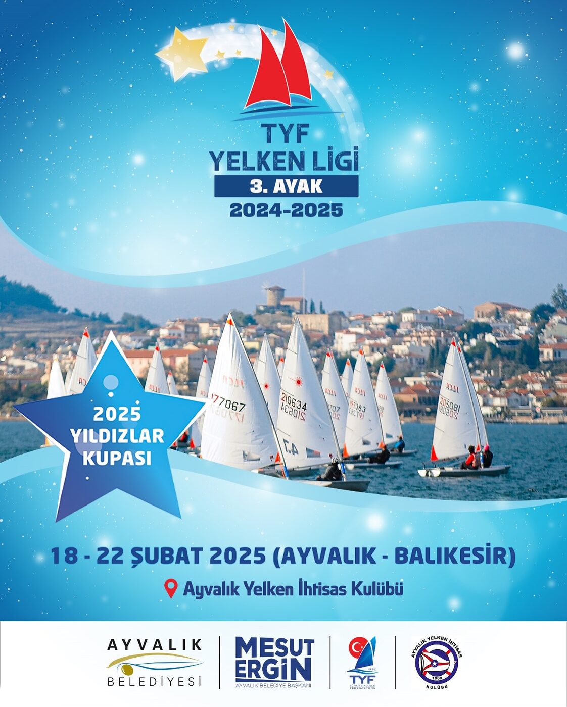 AYVALIK’TA ÖNEMLİ ETKİNLİK Su sporlarının merkezi Ayvalık, önemli bir yarışa daha ev sahipliği