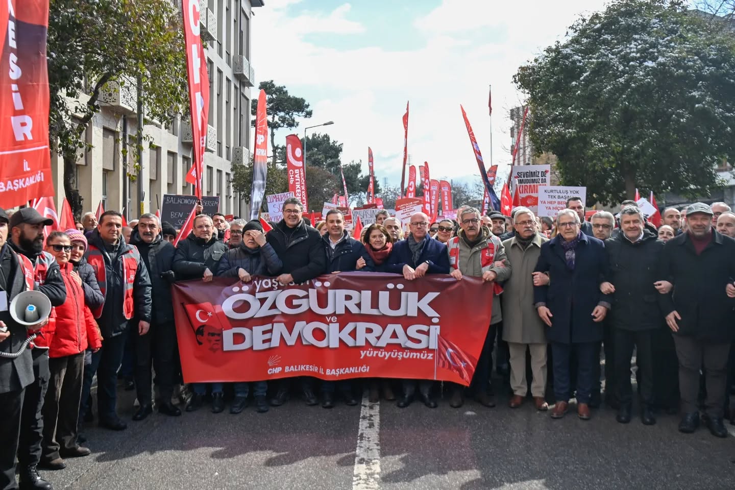 Cumhuriyet Halk Partisi(CHP) Balıkesir İl Başkanlığı tarafından düzenlenen ‘Özgürlük ve