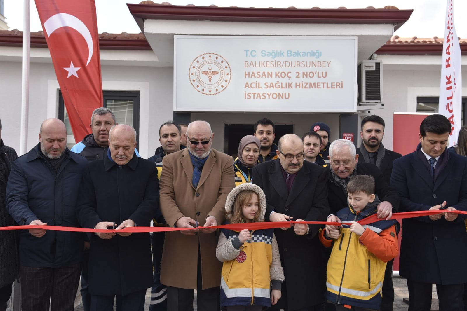 Dursunbey'de ‘Hasan Koç Dursunbey 2 Nolu Acil Sağlık Hizmetleri İstasyonu’