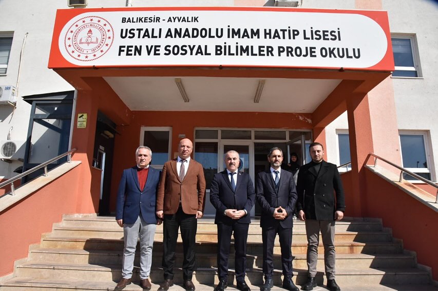 İl Milli Eğitim Müdürü Murat Demir, Ayvalık İlçe Milli Eğitim