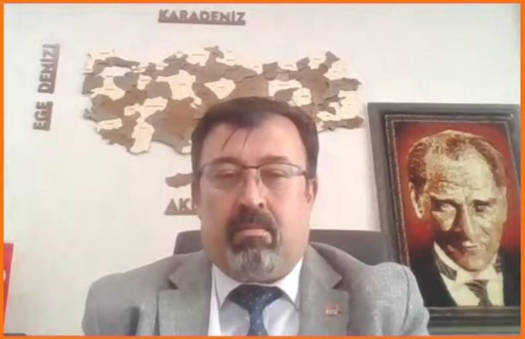 CHP Bigadiç İlçe Başkanı Türker Yılmaz, 6 Şubat 2023’te Kahramanmaraş