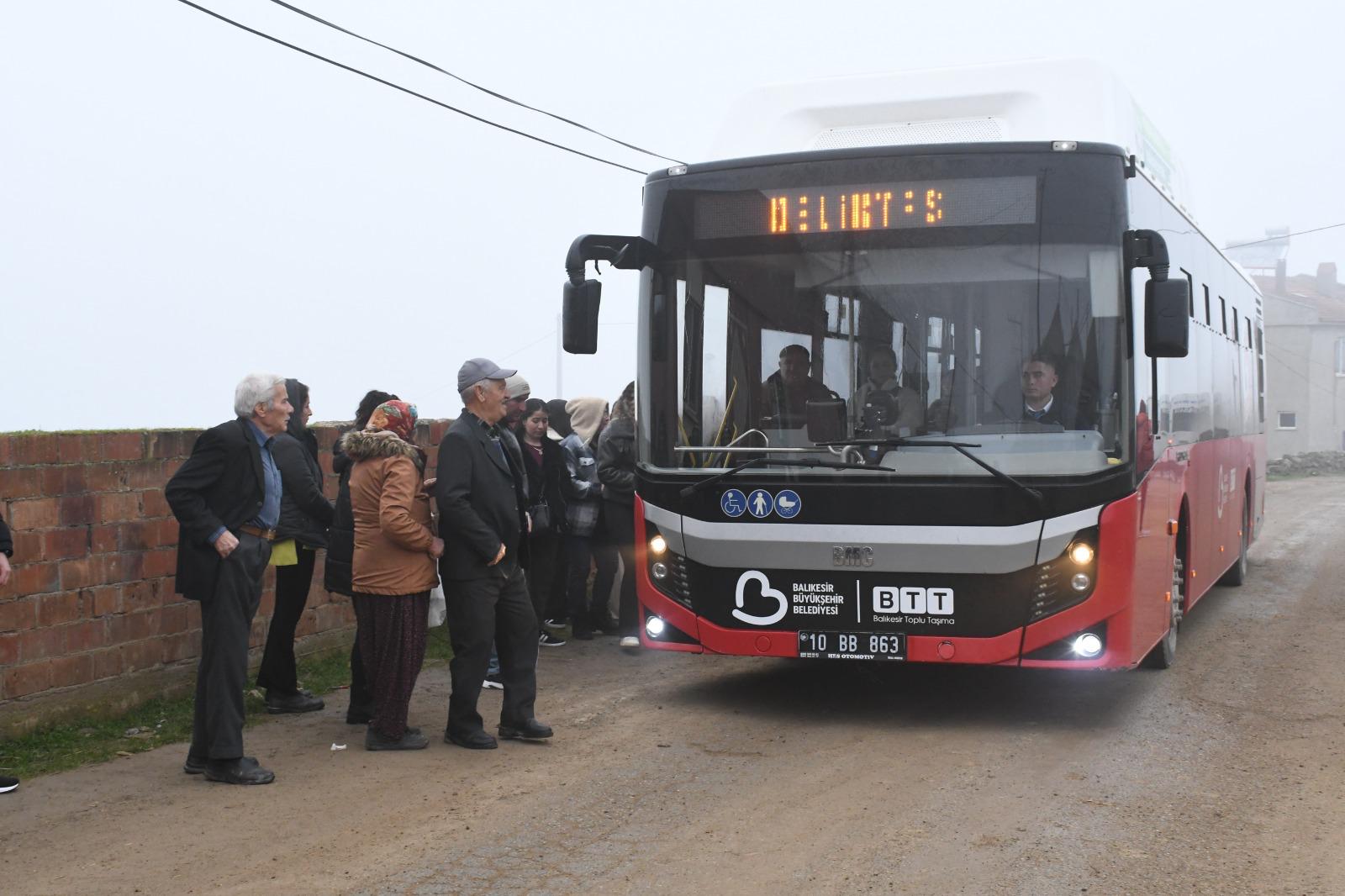 Balıkesir’de yaşayan vatandaşlara kesintisiz ve konforlu ulaşım imkânı sunmak için