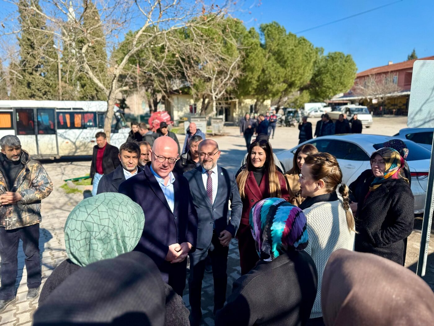 CHP Balıkesir Milletvekili Serkan Sarı, Balıkesir’in Kepsut ilçesine bağlı Mahmudiye