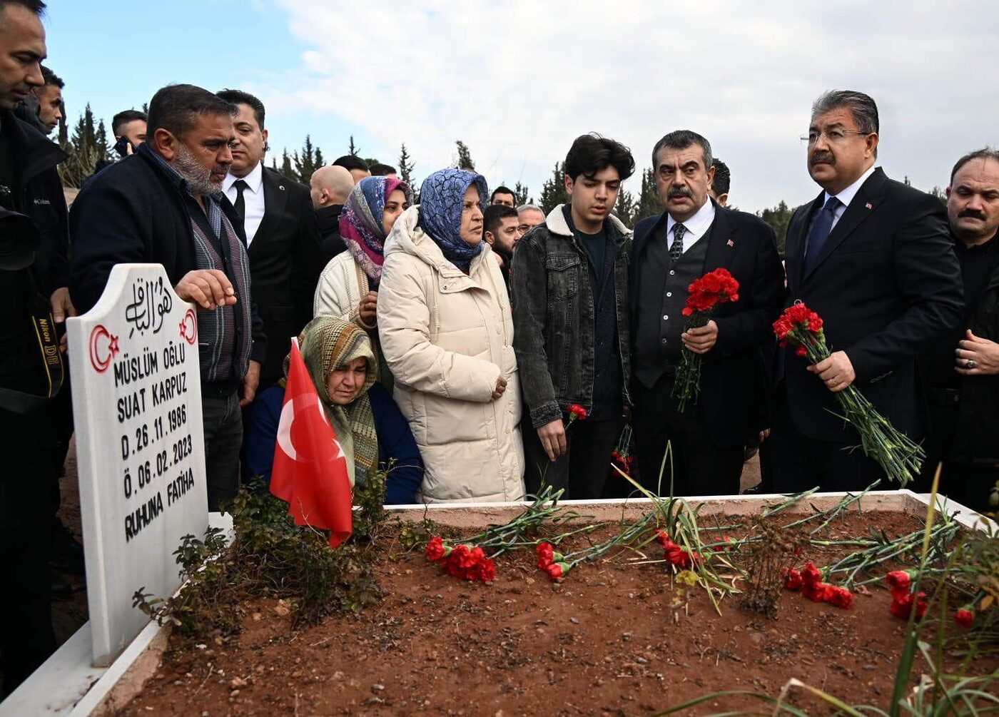 Milli Eğitim Bakanı Yusuf Tekin, depremlerin yıl dönümünde Osmaniye’deki Asri