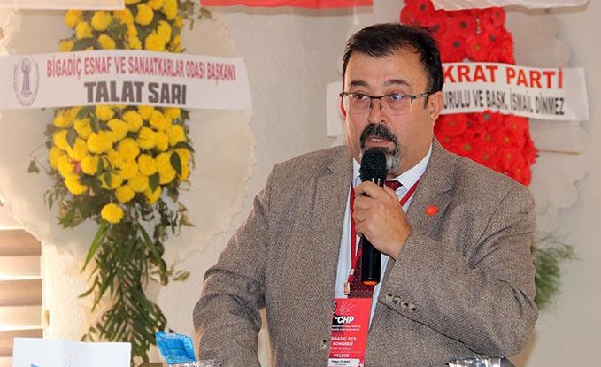 Cumhuriyet Halk Partisi Bigadiç İlçe Başkanı Türker Yılmaz, Balıkesir Büyükşehir