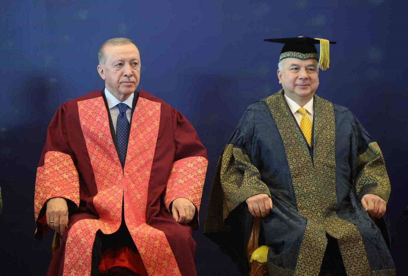 Cumhurbaşkanı Recep Tayyip Erdoğan’a Malezya’da Perak Sultanı Nazrin Şah tarafından