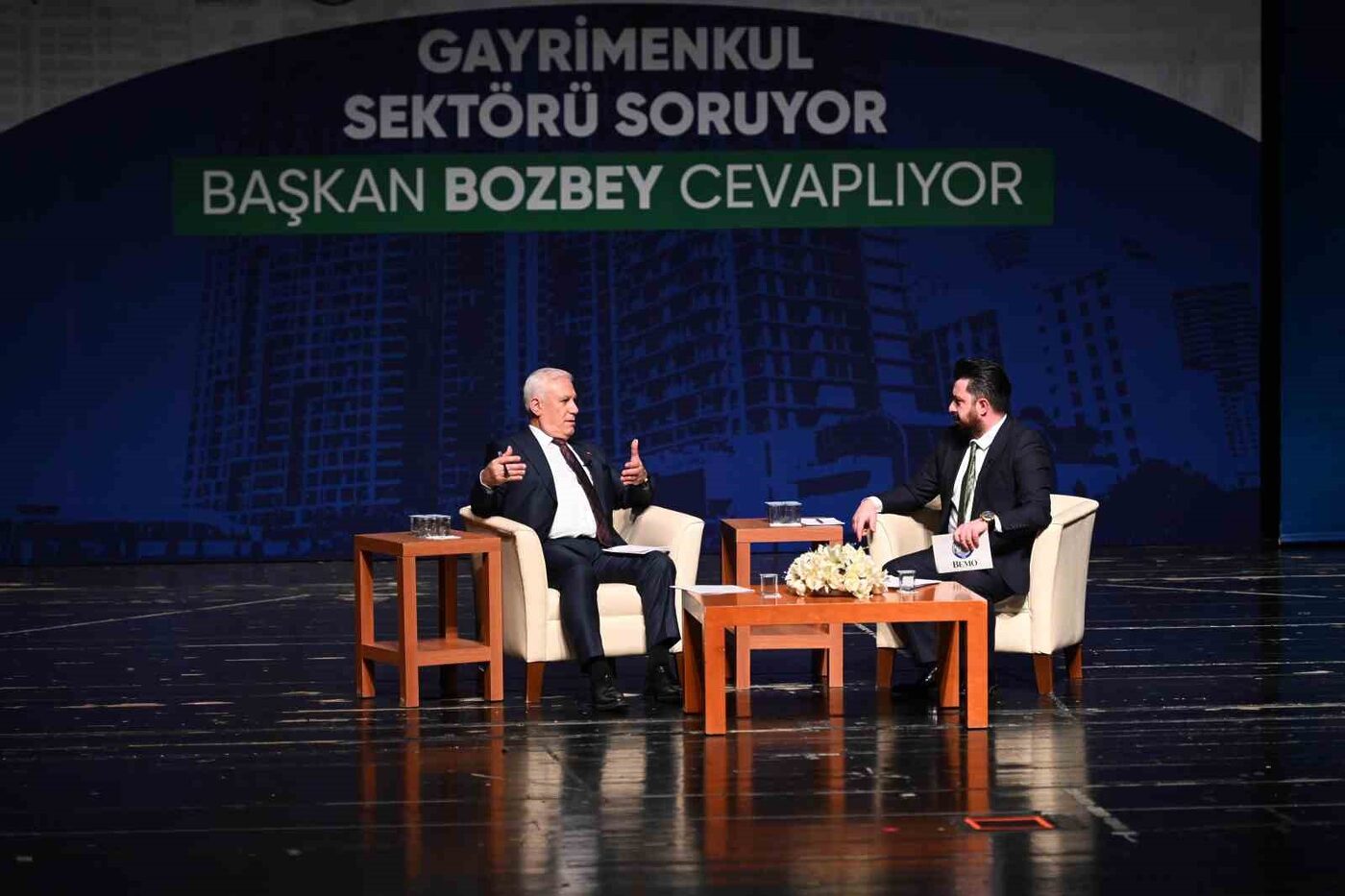 Bursa Büyükşehir Belediye Başkanı Mustafa Bozbey, ‘Gayrimenkul Sektörü Soruyor, Başkan