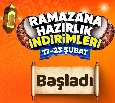 E-ticaret platformu Hepsiburada, Ramazan ayına özel kampanyalarıyla ürünleri müşterilerine sunduğunu