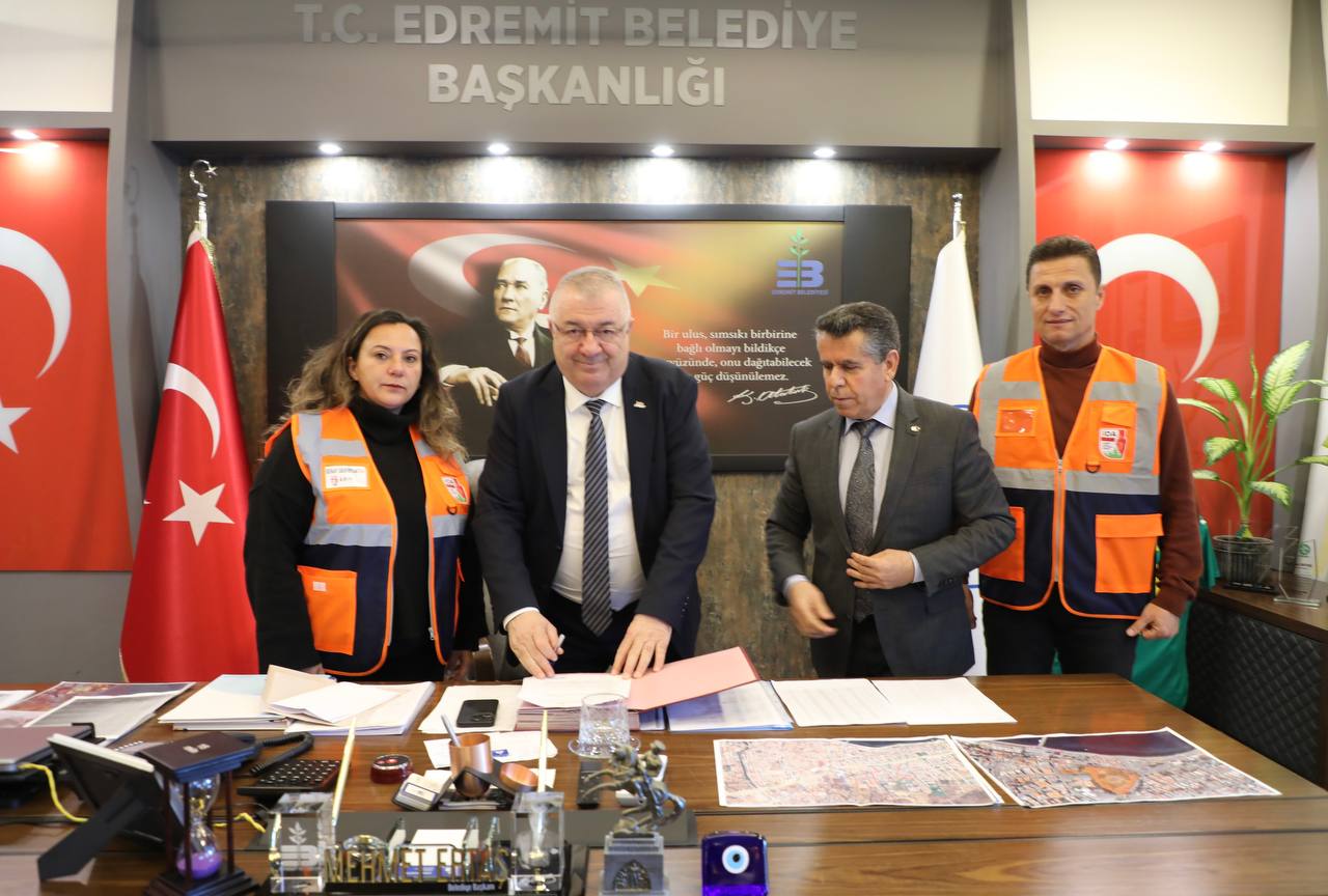 Edremit Belediyesi, 6 Şubat 2023 depremlerinin yıl dönümünde, olası afetlere