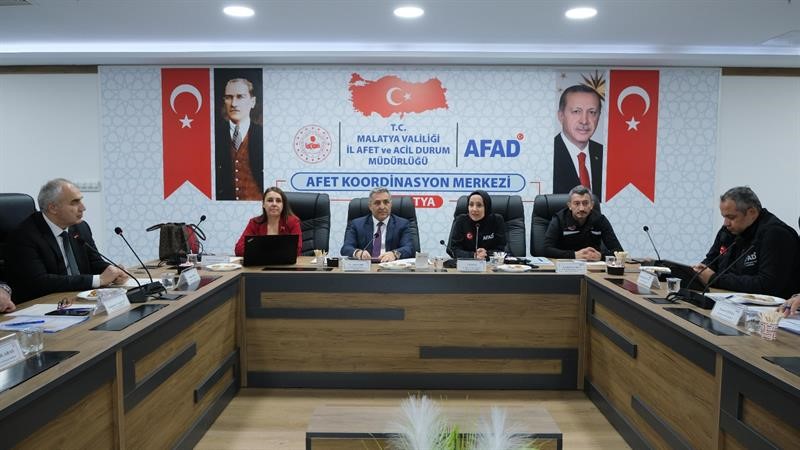 Malatya’da, Tarım ve Orman Bakanlığı ile AFAD iş birliğiyle yürütülen