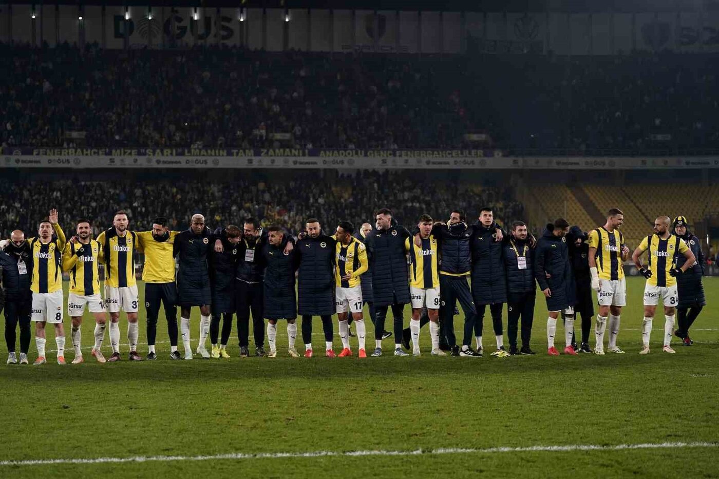 Trendyol Süper Lig’in 24. haftasında Fenerbahçe, konuk ettiği Kasımpaşa’yı 3-1