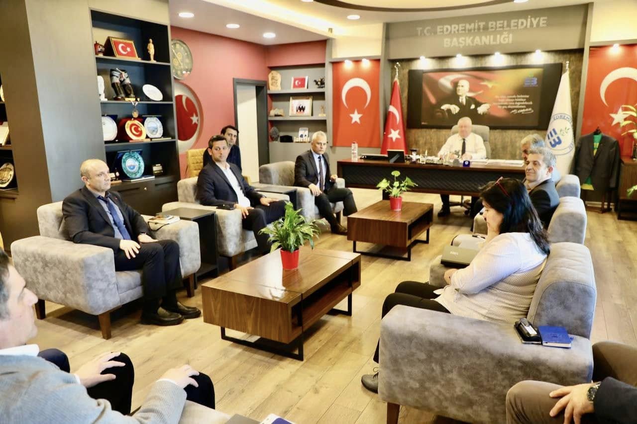 Edremit'te kentin geleceği için koordinasyon toplantısı gerçekleştirildi.