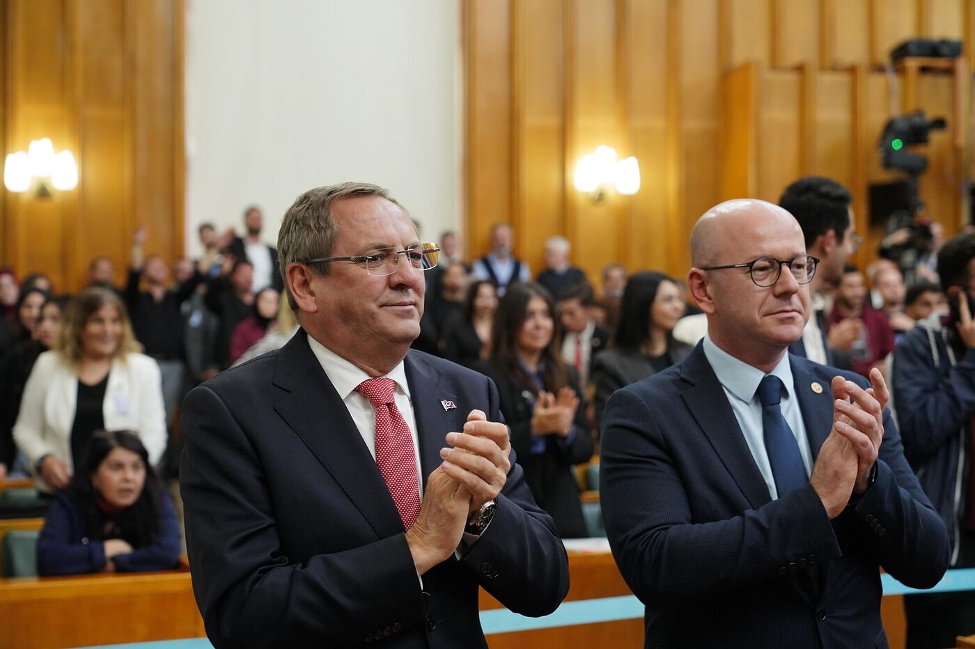 Ayvalık Belediye Başkanı Mesut Ergin, CHP'nin TBMM Grup Toplantısı’na katılım
