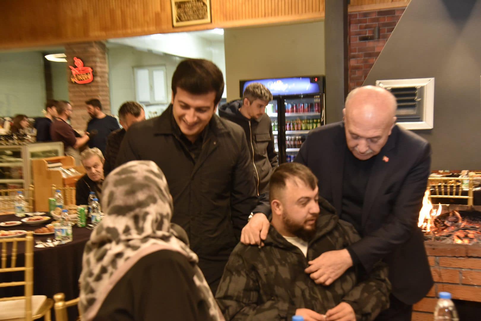 Dursunbey Belediye Başkanı Ramazan Bahçavan, şehit yakınları, gazi ve gazi
