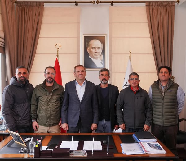 Ayvalık Çiftçi Malları Koruma Başkanlığı, Ayvalık Belediye Başkanı Mesut Ergin'i