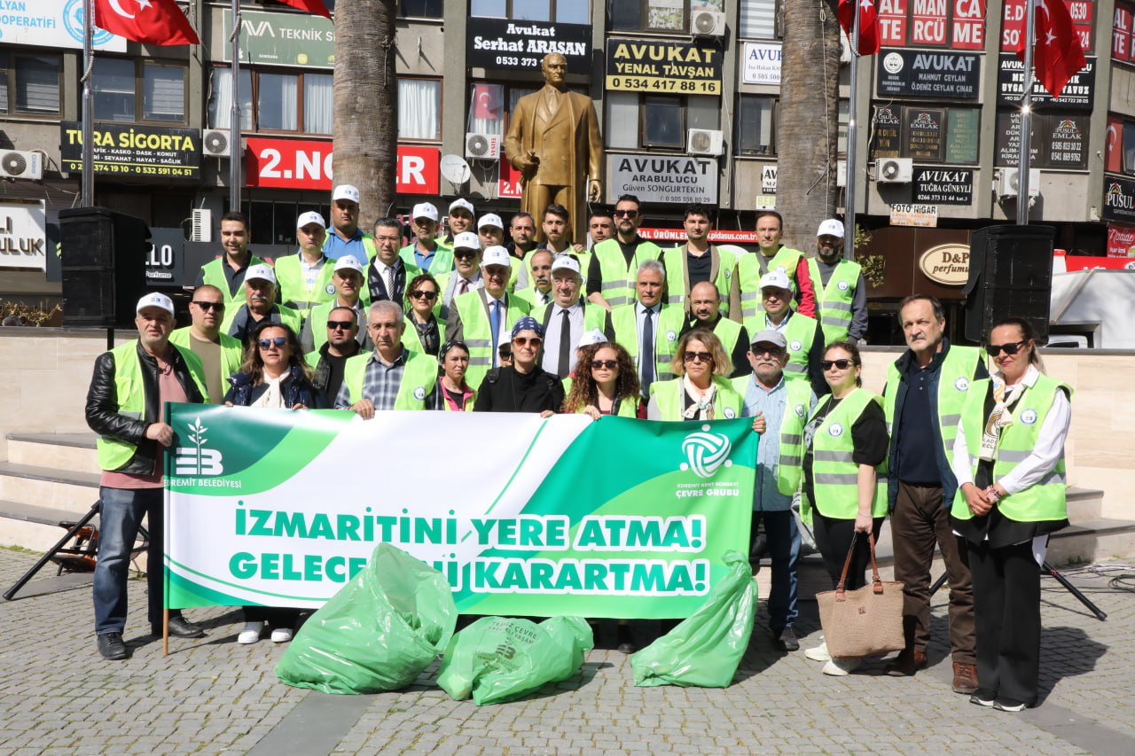 Edremit Belediyesi ve Edremit Kent Konseyi Çevre Çalışma Grubu işbirliğiyle