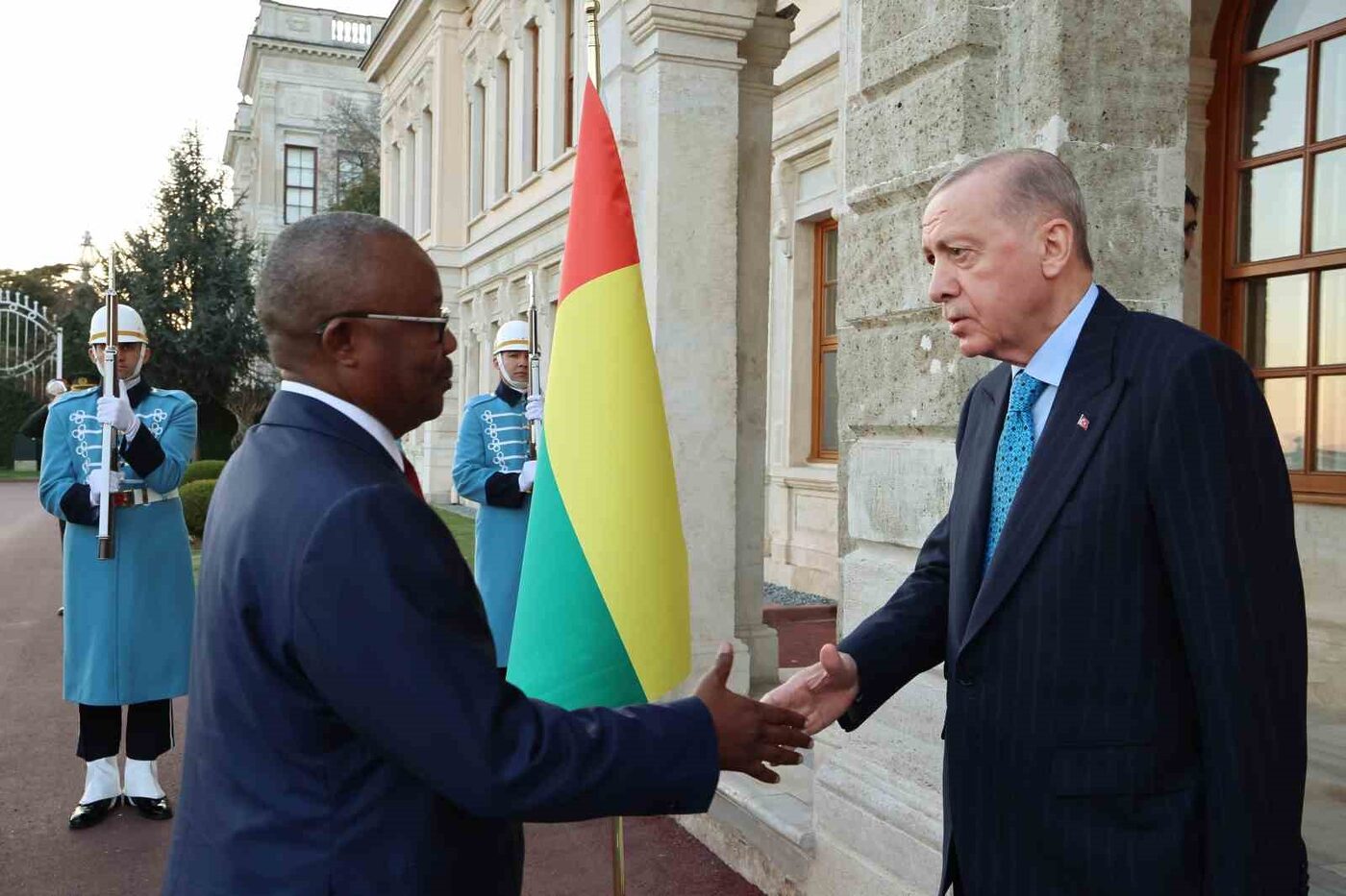 Cumhurbaşkanı Recep Tayyip Erdoğan, Gine Bissau Devlet Başkanı Umaro Sissoco