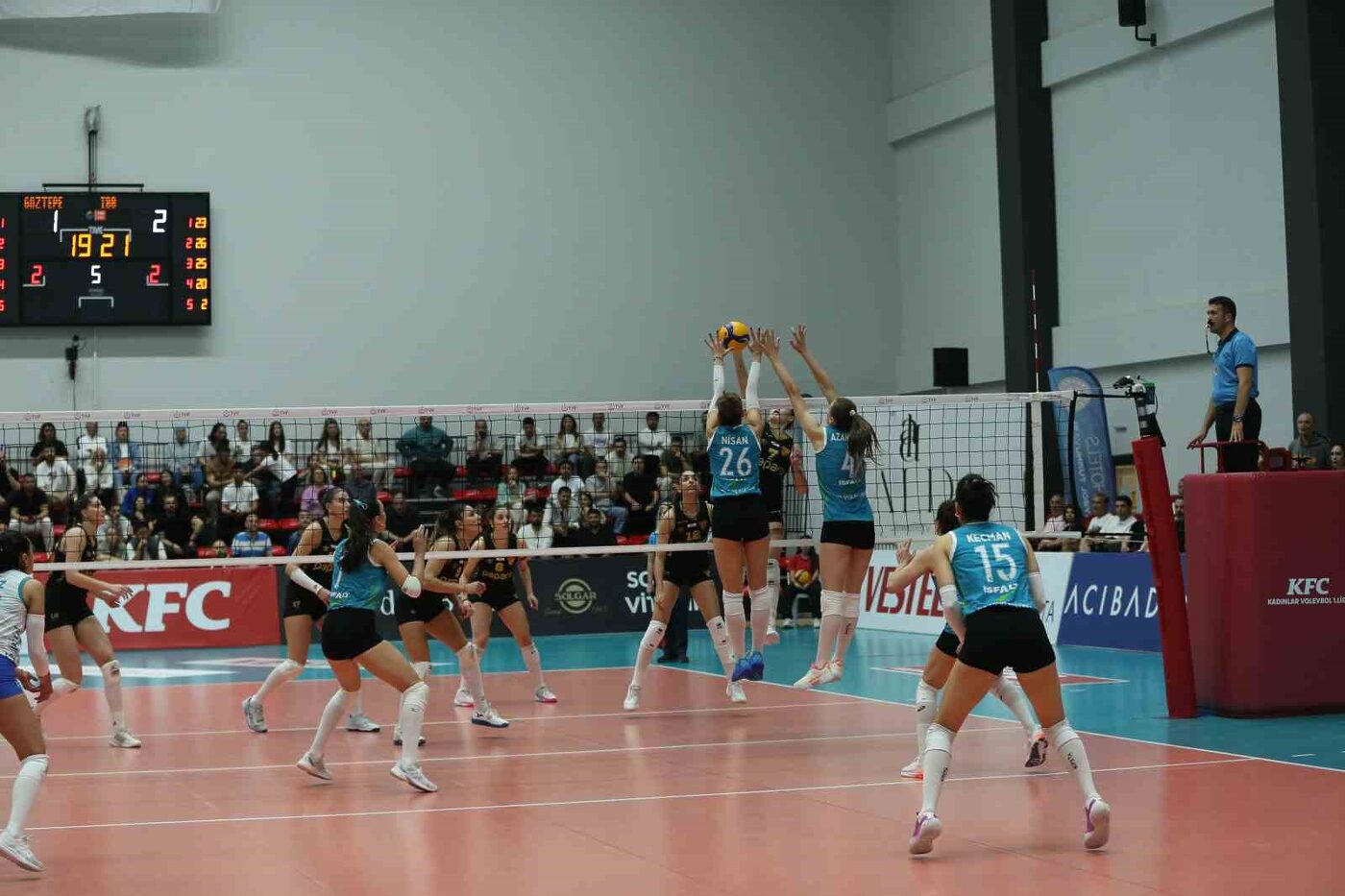 Papara Göztepe Kadın Voleybol Takımı, KFC Kadınlar 1. Ligi’nde geçirdiği