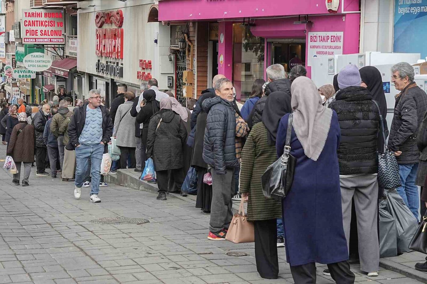 Ramazan ayının gelmesiyle beraber vatandaşlar, et ve kıyma almak için